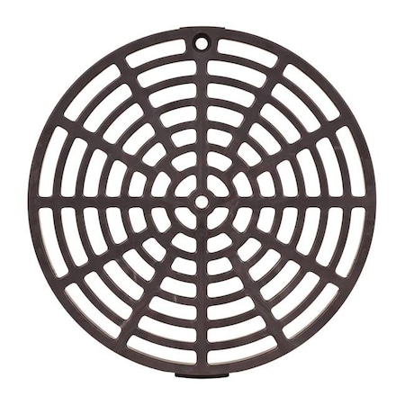 Cool Kitchen 6.12 in. Gray PVC Round Drain Grate CO152632